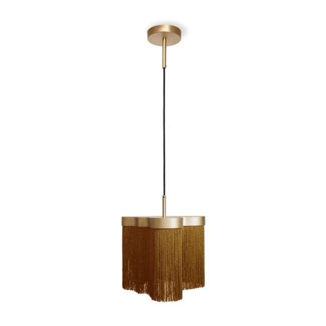 Wisząca lampa Arcipelago w kolorze koniakowym