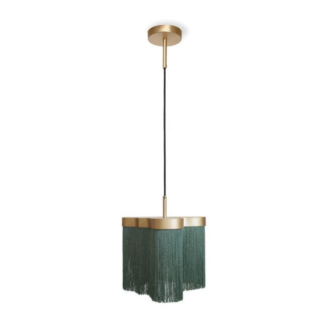 Wisząca lampa Arcipelago w kolorze szałwiowym
