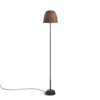 Brązowa lampa stojąca Atticus P/114 do użytku zewnętrznego