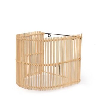 Rattanowy kinkiet Gigi w stylu boho