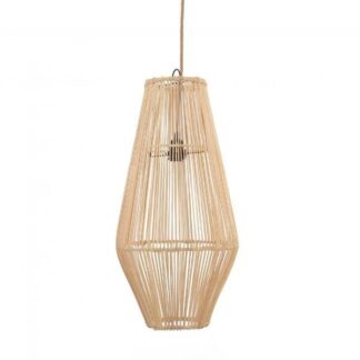 Rattanowa lampa wisząca Afrodisiac w stylu boho