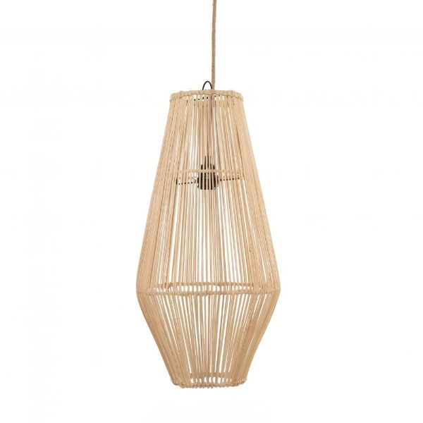 Rattanowa lampa wisząca Afrodisiac w stylu boho