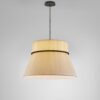 Kremowa lampa wisząca Folia S/60