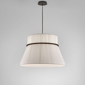 Biała lampa wisząca Folia S/60