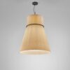 Kremowa, duża lampa wisząca Folie S/70