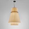Wisząca lampa Folie S/70.2 w kolorze beżowym