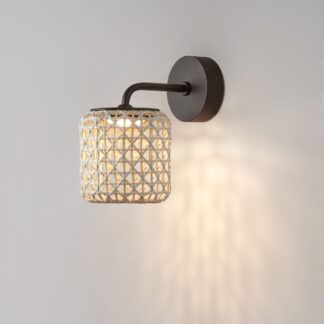 Beżowy kinkiet Nans A/01 Outdoor o klasie szczelności IP54