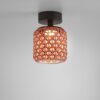 Mała czerwona lampa sufitowa Nans PF/16 Outdoor