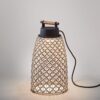 Brązowa przenośna lampa ogrodowa Nans Portable M/49 Outdoor