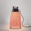 Czerwona przenośna lampa ogrodowa Nans Portable M/49 Outdoor