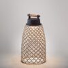 Brązowa przenośna lampa Nans Portable M/49/R Outdoor w dużym rozmiarze