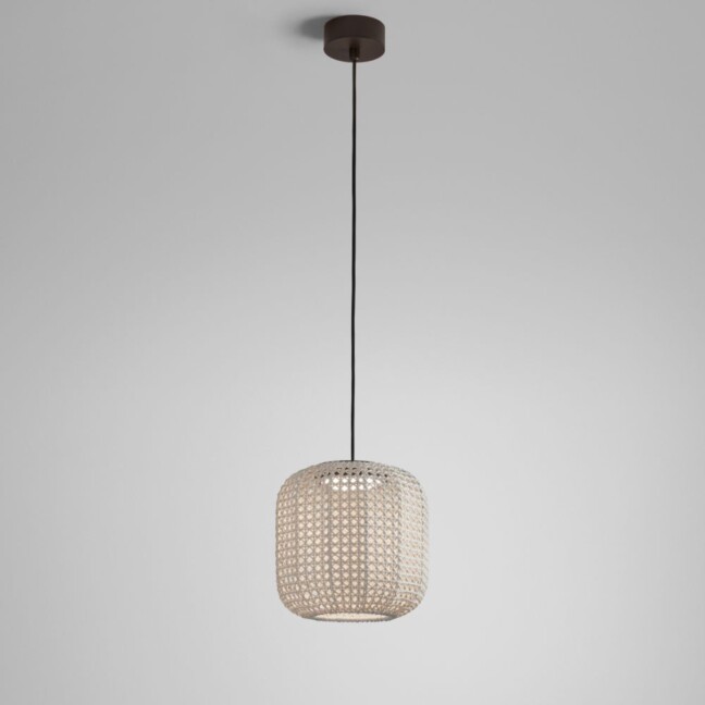 Beżowa lampa wisząca Nans S/31 Outdoor