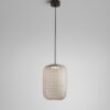 Beżowa wisząca lampa zewnętrzna Nans S/31.2 LED