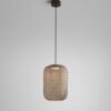 Wisząca lampa LED Nans S/31.2 w odcieniu brązu, przeznaczona do użytku zewnętrznego