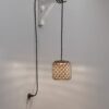 Brązowa lampa wisząca Nans S/16/H Outdoor