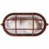 Lampa sufitowa Bobbi w rdzawym odcieniu
