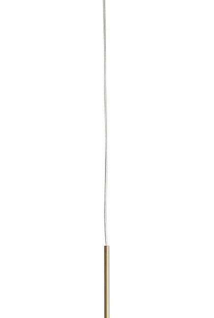 Wisząca lampa Bosso Mini w kolorze przygaszonego różu