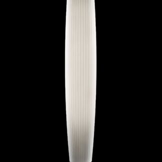 Biała zewnętrzna lampa podłogowa Maxi P/180 z oświetleniem LED i klasą szczelności IP66