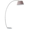 Lampa stojąca Brok w odcieniu taupe