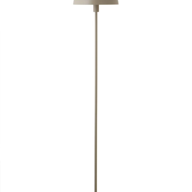 Stojąca lampa Butterfly w odcieniu szarobeżowym