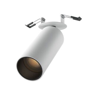 Reflektor podtynkowy Focus - biały, do przedpokoju