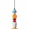 Wisząca lampa Lariat C2510 w kolorze pomarańczowym