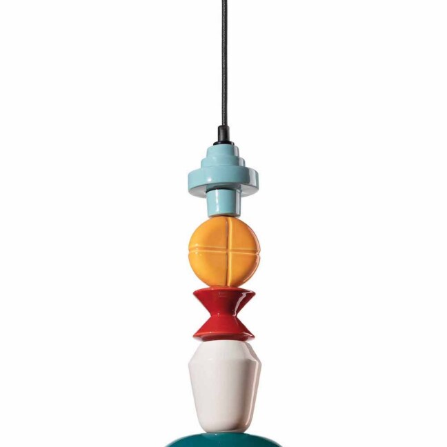 Wisząca lampa Lariat C2510 w odcieniu ciemnej zieleni
