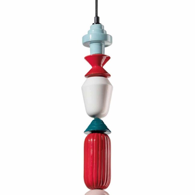 Wisząca lampa Lariat C2511 w kolorze ciemnej zieleni