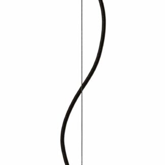 Żółta wisząca lampa Bellota M z ceramicznym kloszem