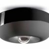 Czarny ceramiczny plafon Bellota