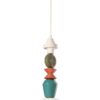 Wisząca lampa Lariat C2710 z kolorowym łańcuchem