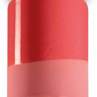 Mała, czerwona lampa sufitowa Pi wykonana z ceramiki