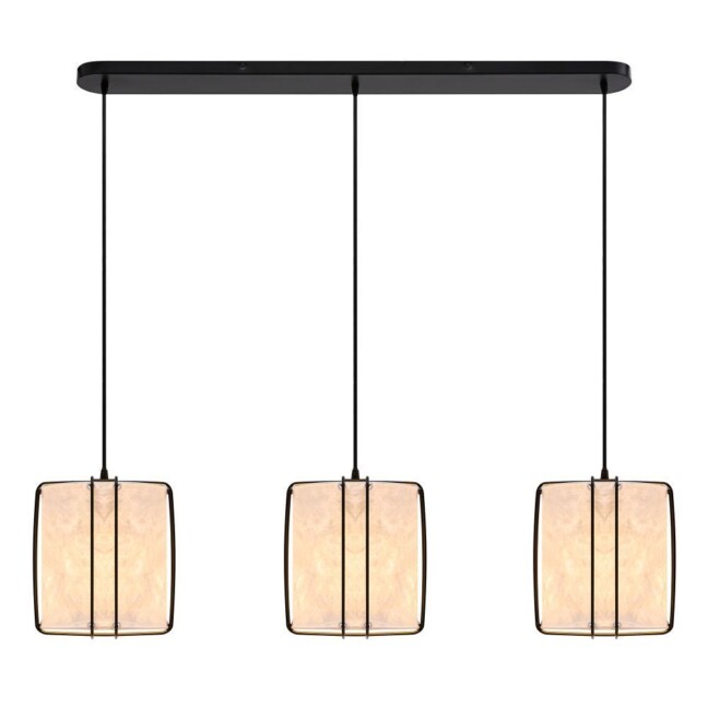 Podłużna wisząca lampa Cardine idealna nad stół