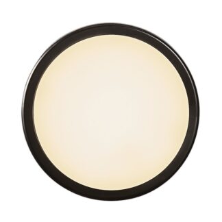 Zewnętrzna lampa sufitowa lub ścienna Cuba Bright Round o jasności 700 lm i klasie szczelności IP54