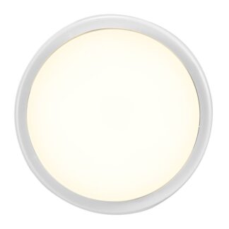 Zewnętrzna lampa sufitowa lub ścienna Cuba Bright Round o jasności 1600 lm i klasie szczelności IP54