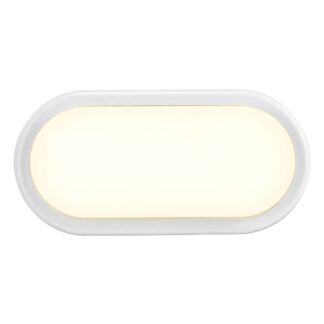 Zewnętrzna lampa ścienna Cuba Bright Oval o stopniu ochrony IP54 i strumieniu świetlnym 1600 lm