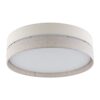 Szarobeżowa lampa sufitowa Eco