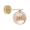 Złota lampa ścienna w stylu glamour – Estera Gold
