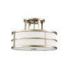 Lampa sufitowa Fusion z mlecznego szkła