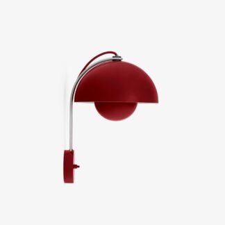 Kinkiet Flowerpot WP8 z włącznikiem w kolorze Vermillion Red