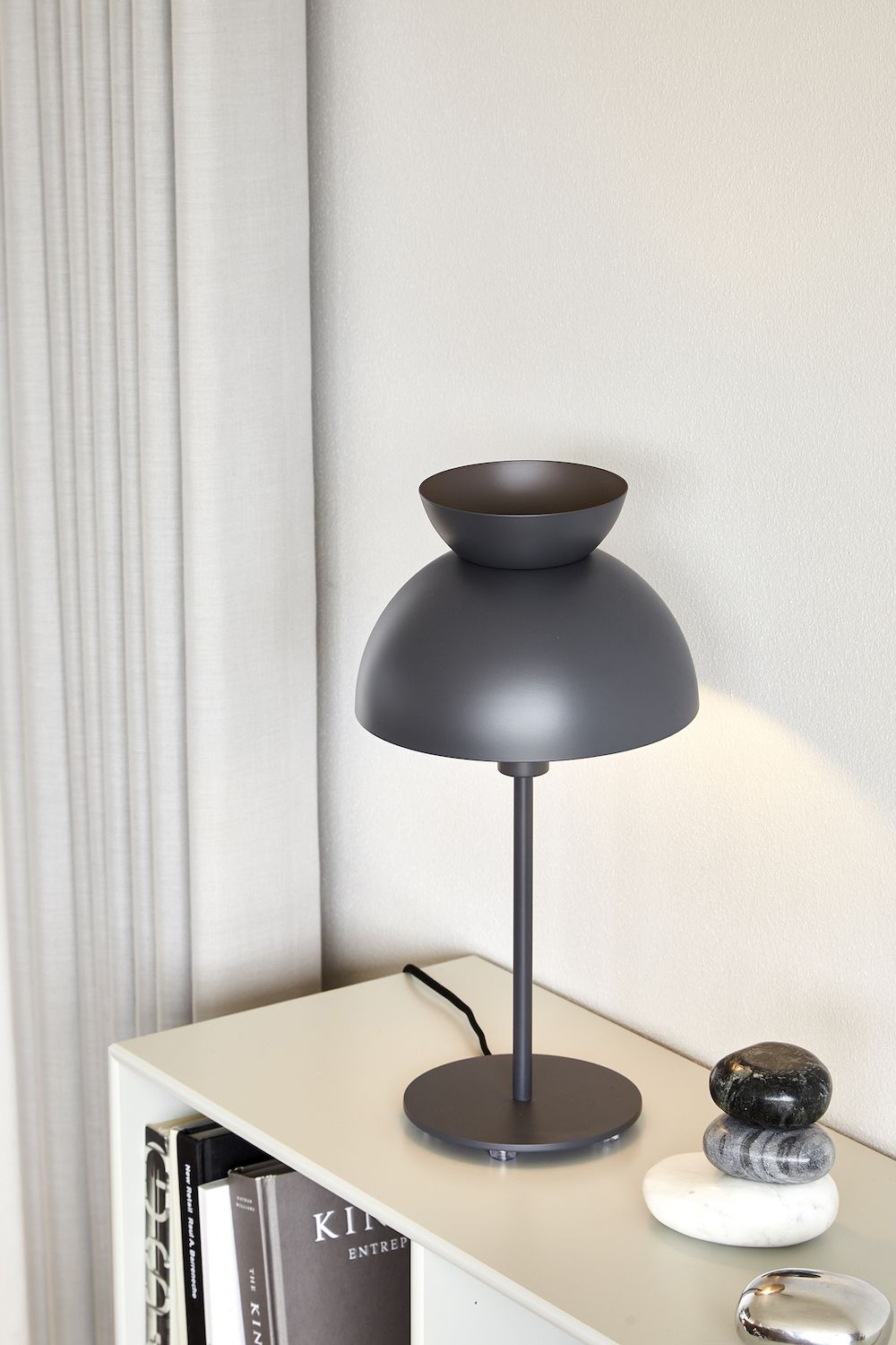 Frandsen Butterfly TableLamp SteelBlueMatt HR