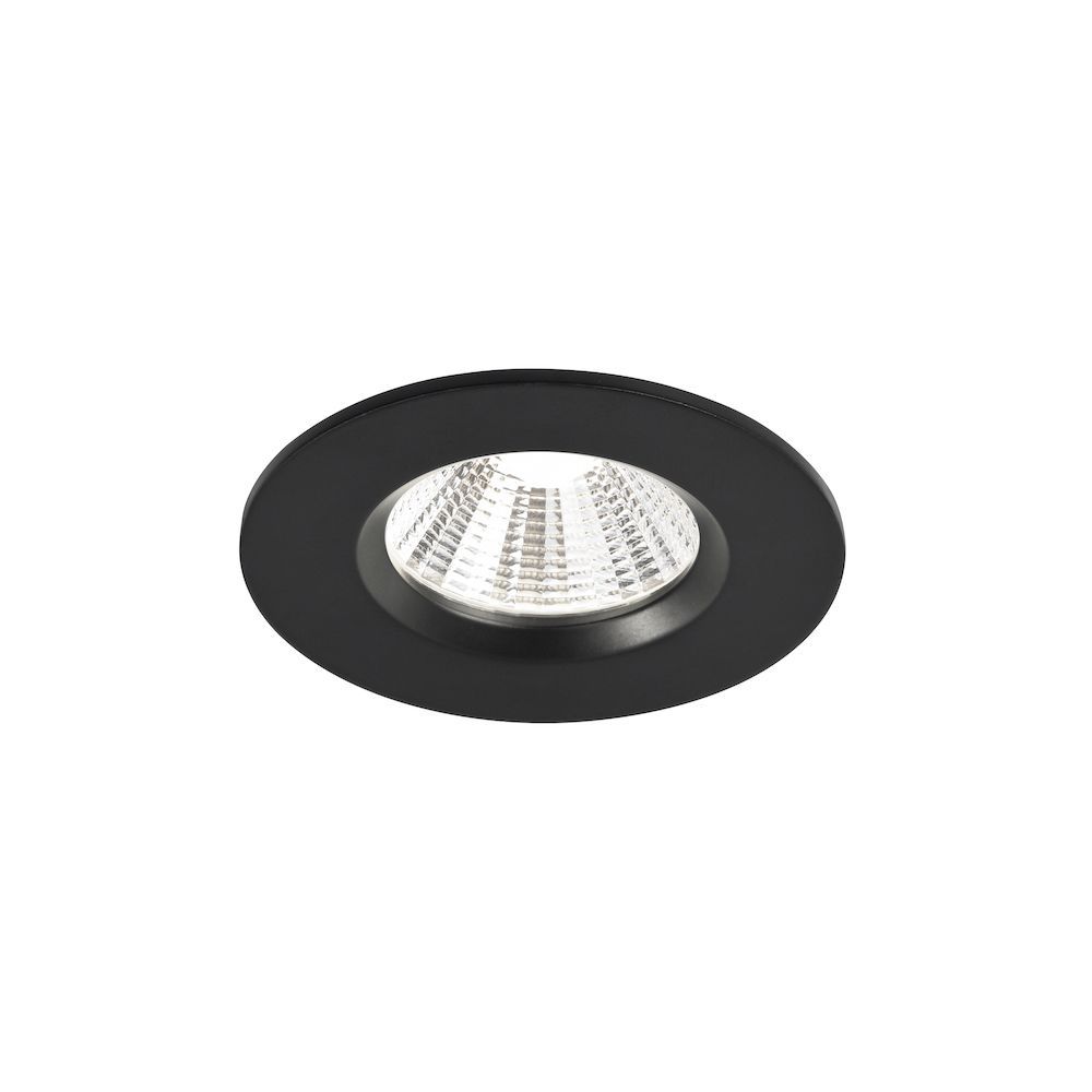 Czarna oprawa sufitowa Fremont 3 LED
