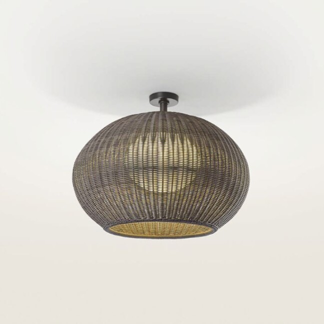 Brązowa lampa sufitowa Garota PF/02 Outdoor LED