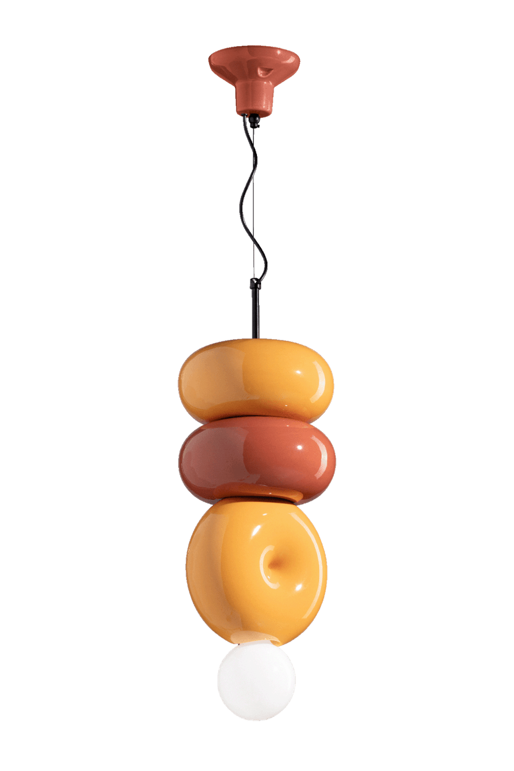 Wisząca lampa Bumbum C2753 w intensywnych barwach