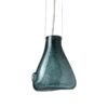 Turkusowa lampa wisząca Drop o oryginalnym designie
