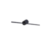 Nowoczesny czarny kinkiet Modern Slim M LED