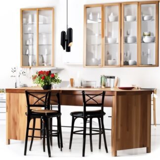 Czarna lampa wisząca Rochelle