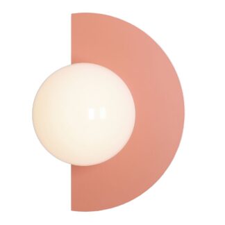 Kinkiet Loop w koralowym kolorze