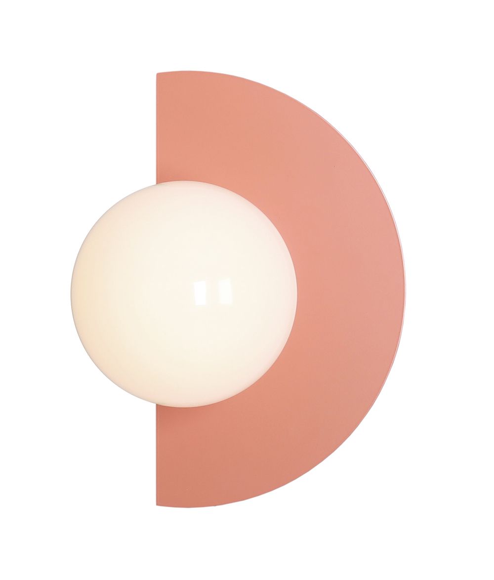 Kinkiet Loop w koralowym kolorze