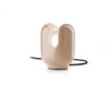 Ceramiczna lampa stołowa Batucada C2590 w odcieniu piaskowego szarego